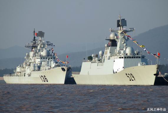 东海舰队军舰概览，东海舰队军舰全景概览